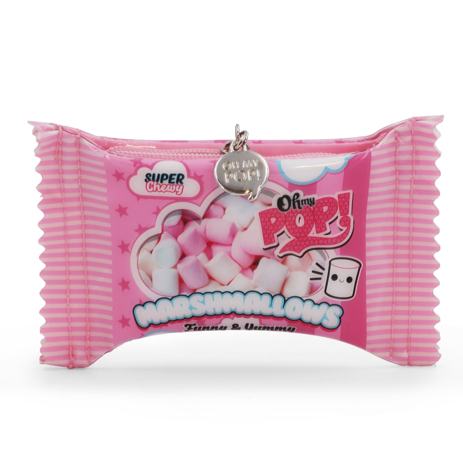 oh-my-pop-marshmallow-porte-monnaie-rose-15-cm image 2