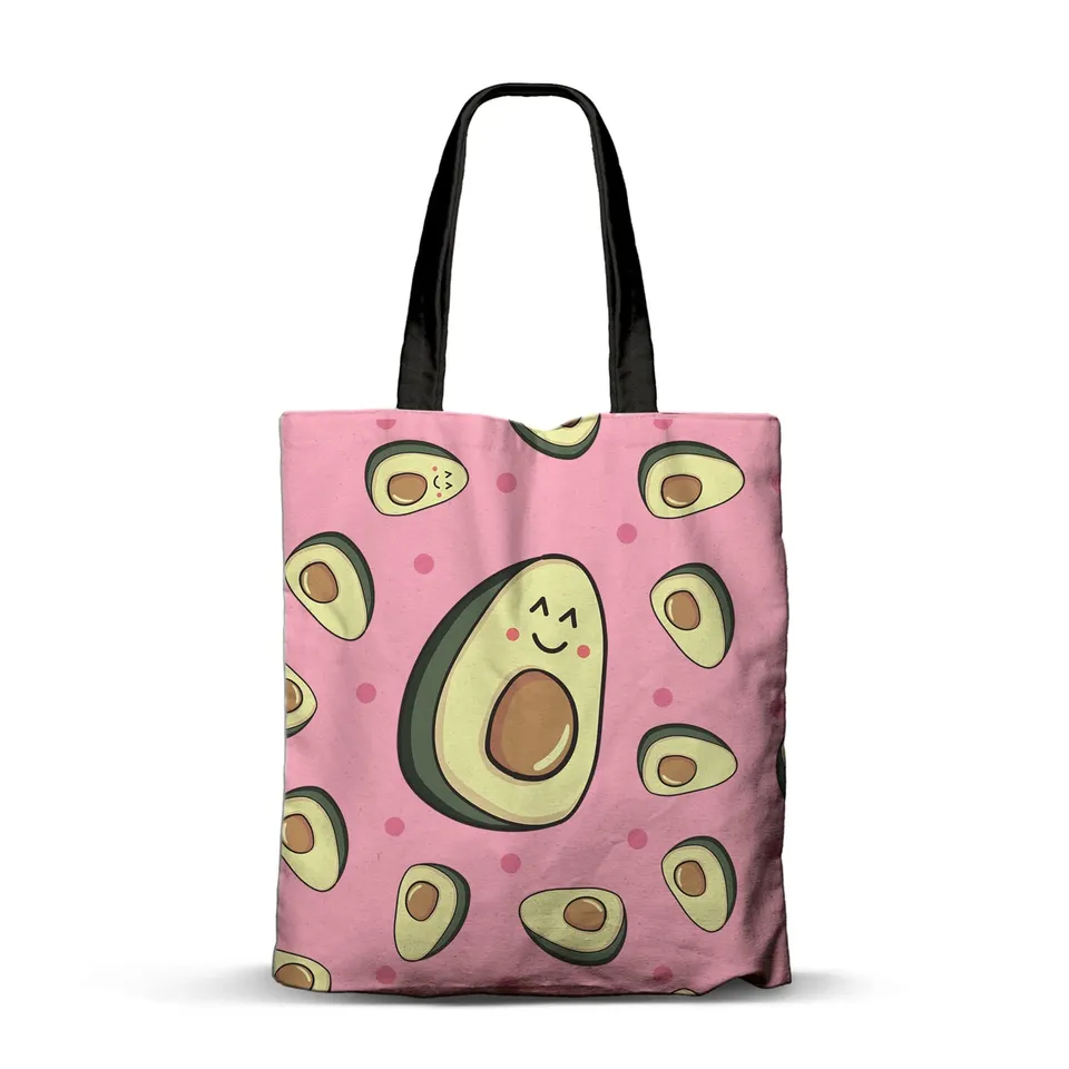 oh-my-pop-waca-sac-shopping-fan-rose-33-x-40-cm image 1