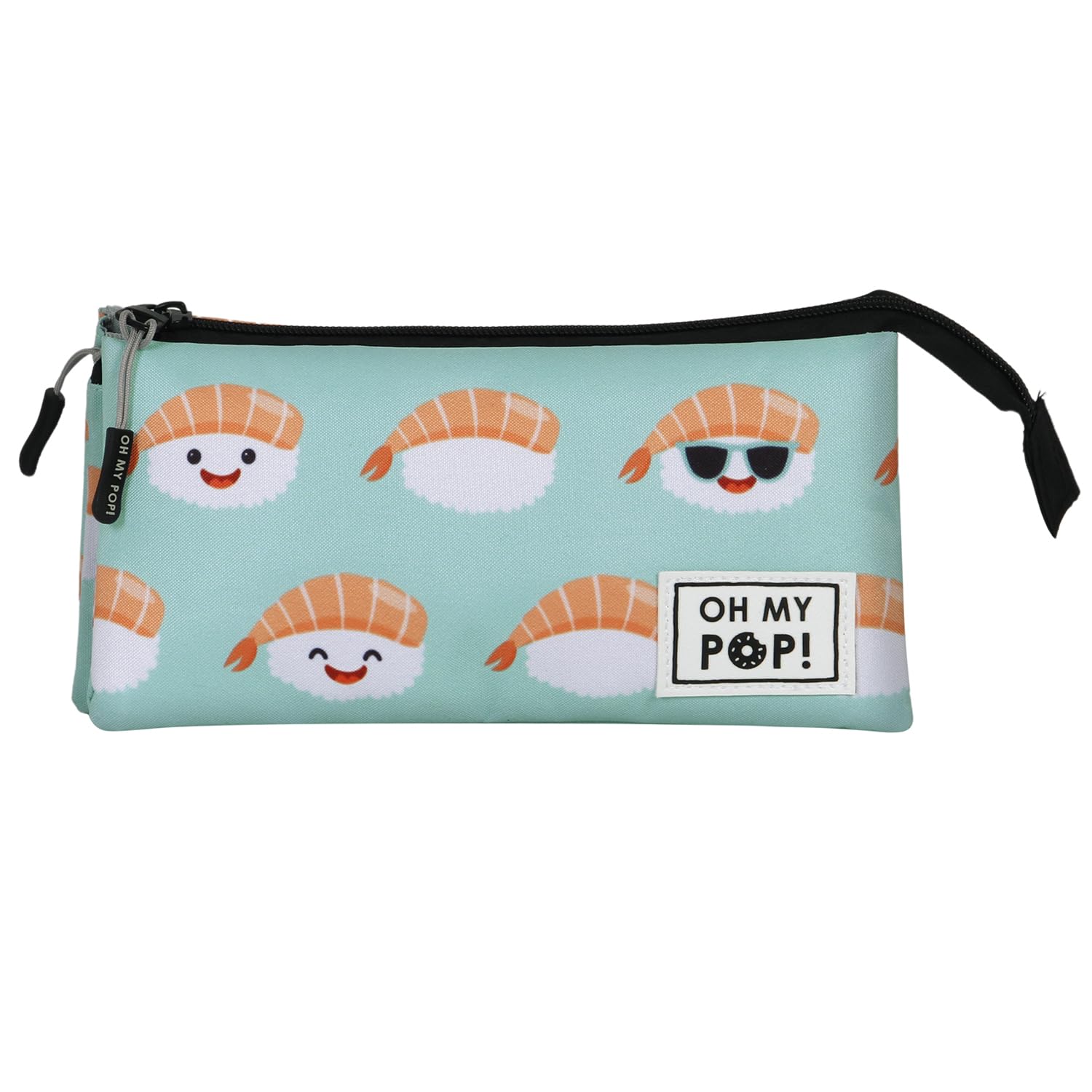 oh-my-pop-nigiri-trousse-triple-fan-2-0-turquoise image 2