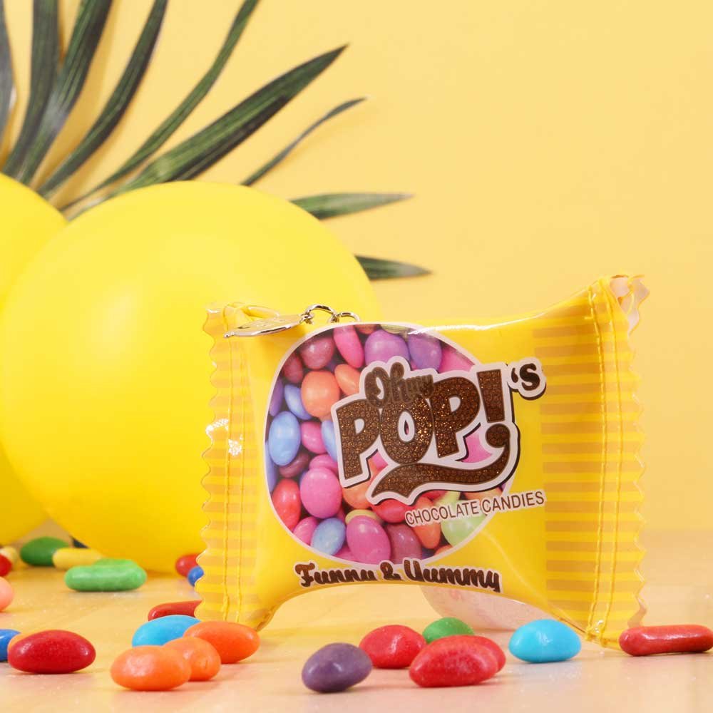 oh-my-pop-chococandy-porte-monnaie-jaune-zipp image 4