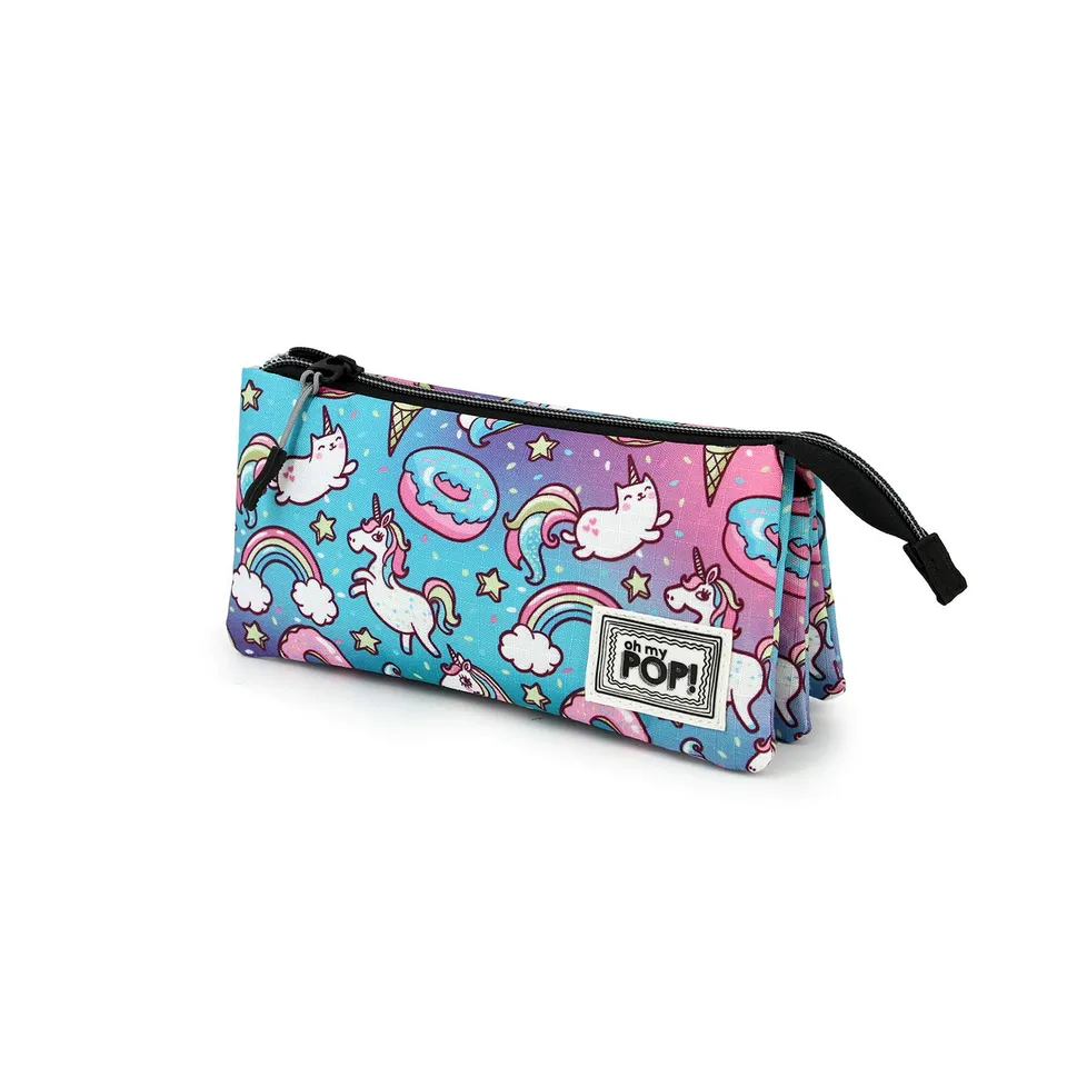 oh-my-pop-dream-trousse-triple-multicolore-3-compartiments image 1