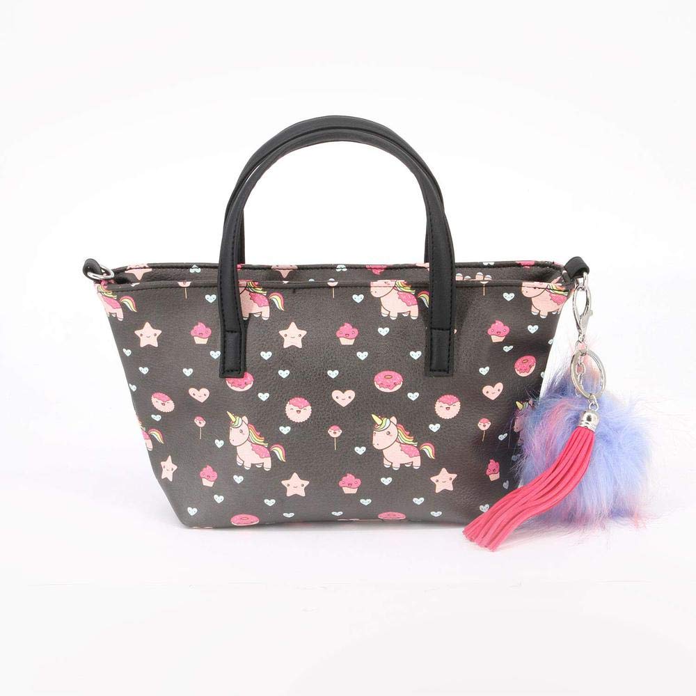 oh-my-pop-popnicorn-petit-sac-main-tote-noir image 4