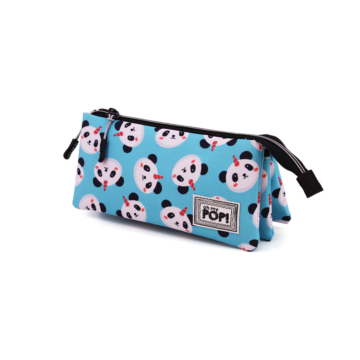 oh-my-pop-pandicorn-trousse-triple-3-compartiments-multicolore image 1