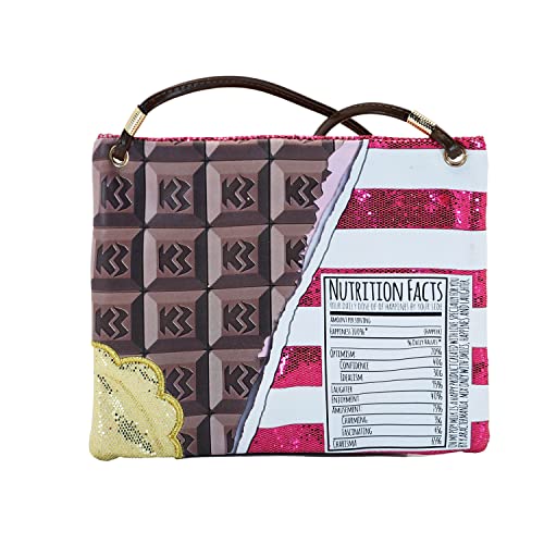 oh-my-pop-chocolat-sac-bandouli-re-mini-rose-22-cm image 7