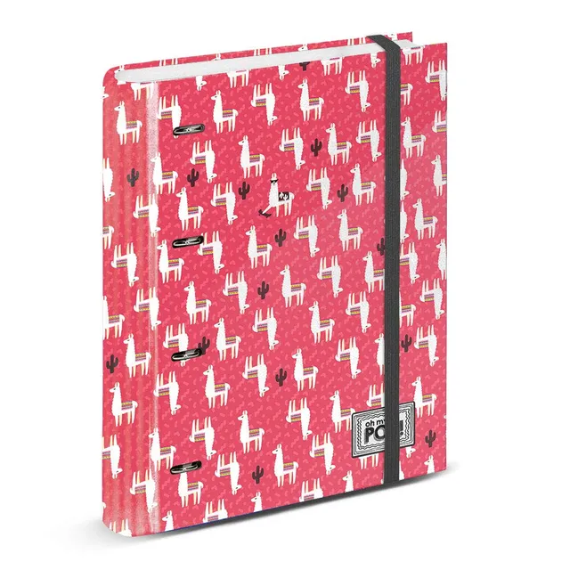 oh-my-pop-cuzco-classeur-a4-4-anneaux-lastique image 1