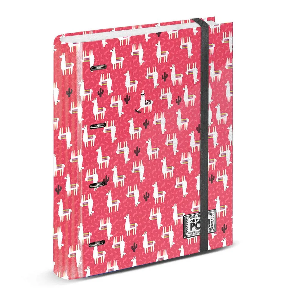 oh-my-pop-cuzco-classeur-a4-4-anneaux-lastique image 1