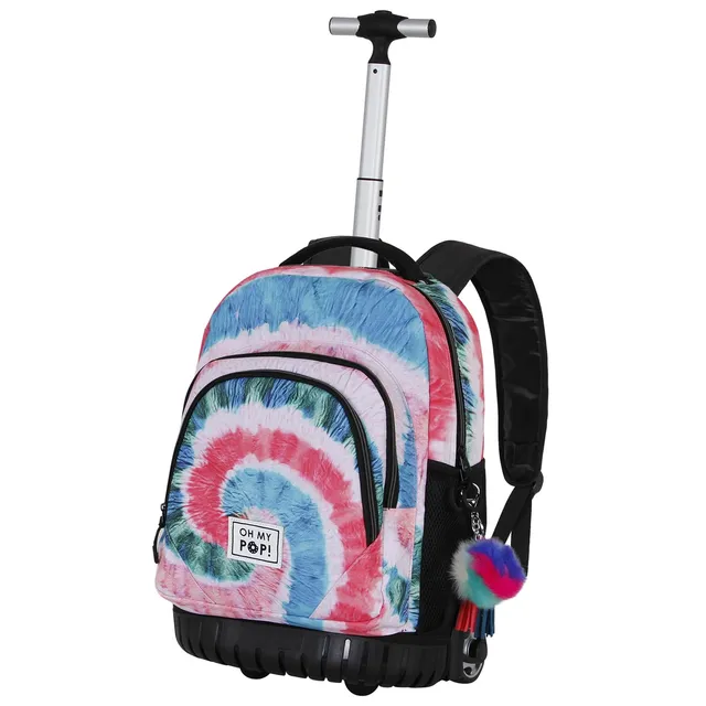 oh-my-pop-voyage-gts-fan-sac-dos-roulettes-noir image 1