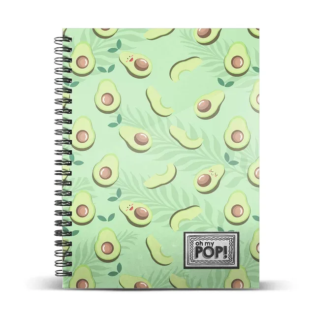 oh-my-pop-awacate-cahier-a5-quadrill-120-feuilles image 1