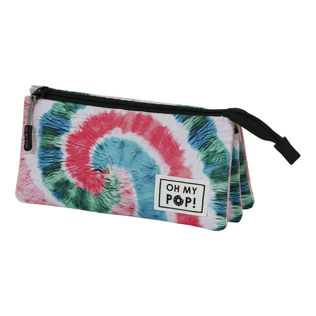 oh-my-pop-voyage-trousse-triple-fan-2-0-noir image 1