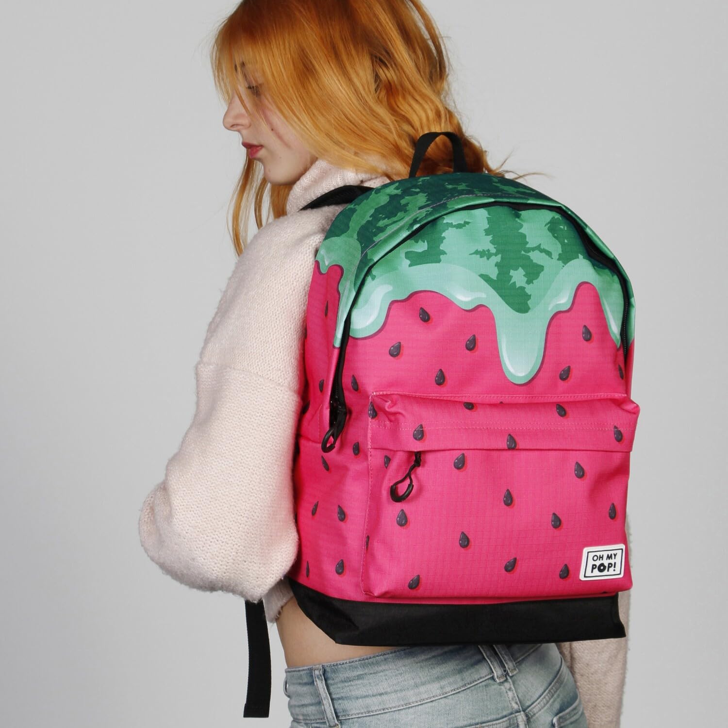 oh-my-pop-melty-melon-sac-dos-vert-24-l-hydrofuge image 6