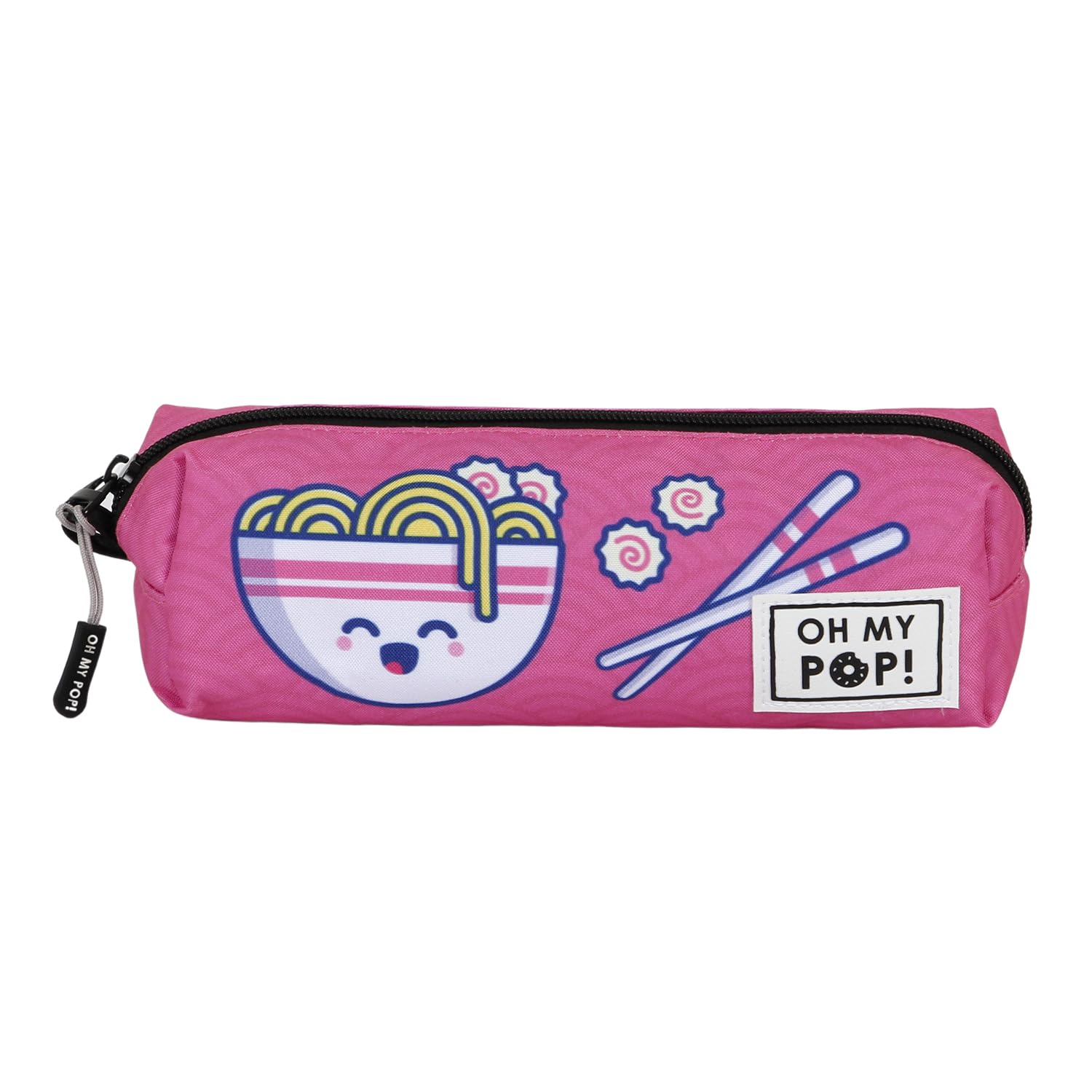 oh-my-pop-yaki-trousse-carr-e-fan-2-0-rose-21-cm image 2