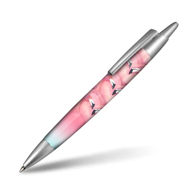 oh-my-pop-flaming-stylo-bille-r-tractable-flamant image 1
