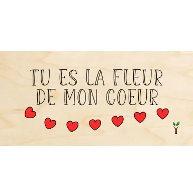 hylarion-cartes-tu-es-la-fleur-de-mon-c-ur-carte-amour-romantique image 1