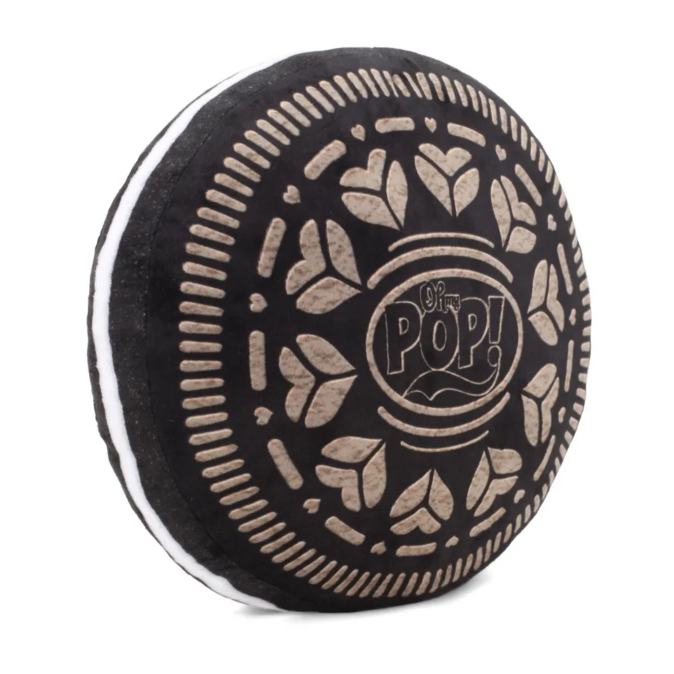 oh-my-pop-black-cookie-coussin-grande-brun-doux image 1