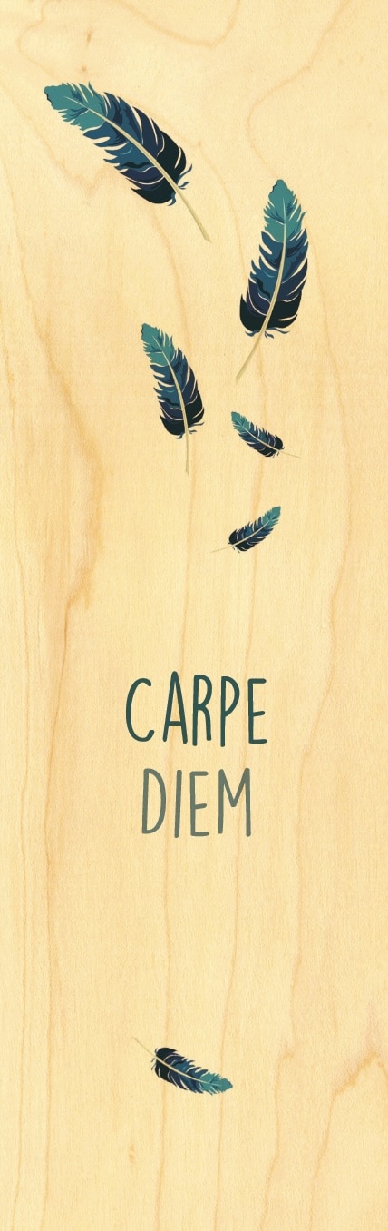 hironwoods-marque-page-bois-carpe-diem-lecture image 1