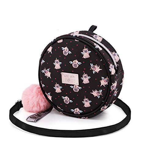 oh-my-pop-pug-sac-bandouli-re-rond-noir-18-cm image 3