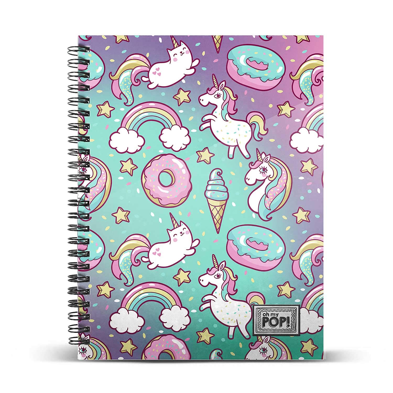 oh-my-pop-dream-00833-cahier-quadrill-a4-spirale image 1