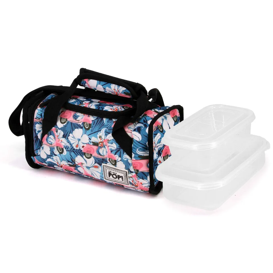 oh-my-pop-pink-scooter-sac-lunch-25-cm-multicolore image 1