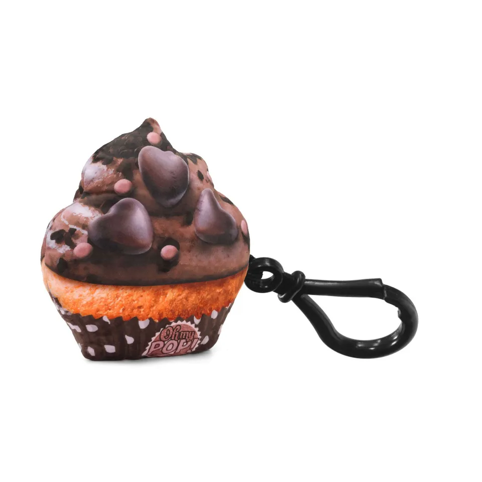 oh-my-pop-cupcake-porte-cl-s-coussin-brun image 1
