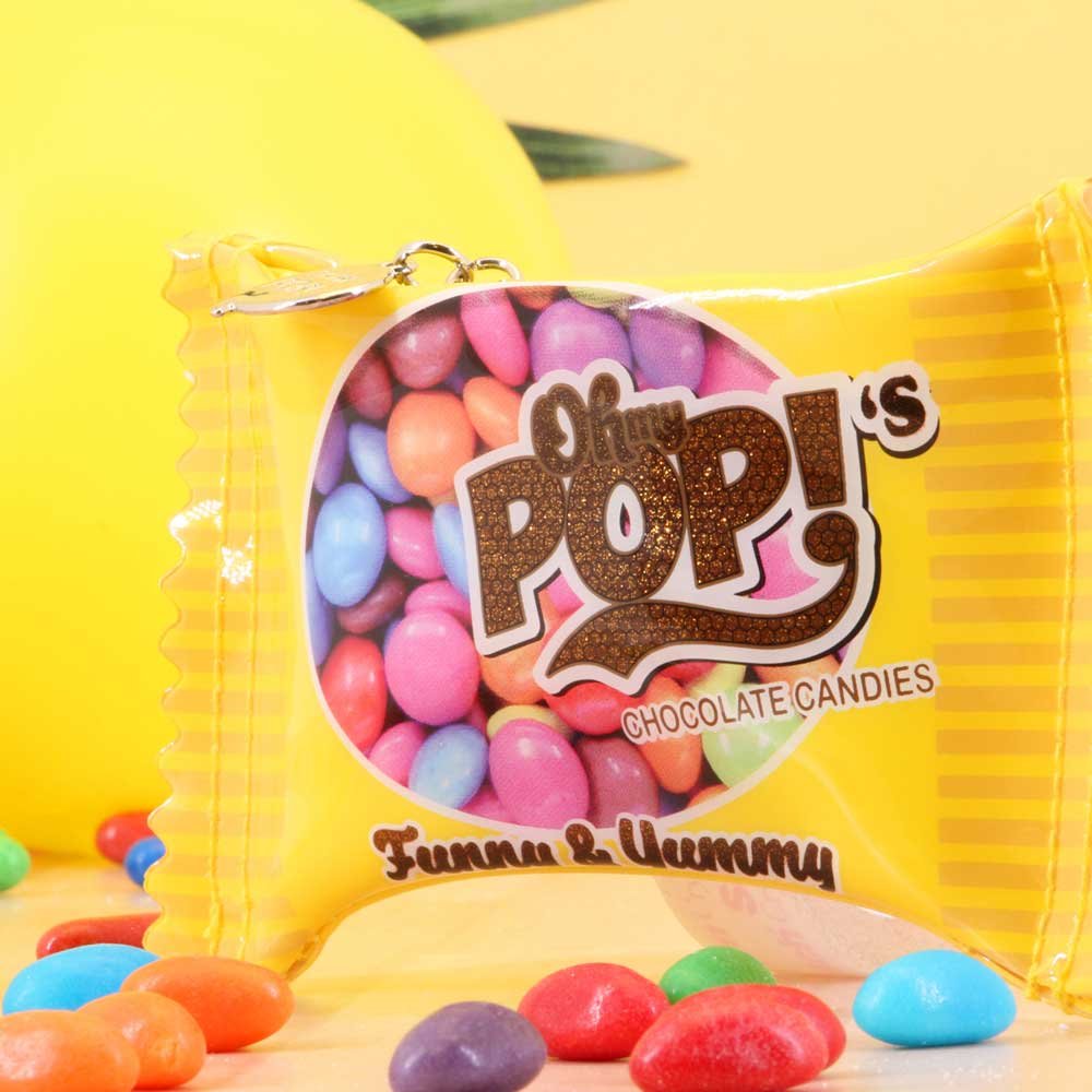 oh-my-pop-chococandy-porte-monnaie-jaune-zipp image 5