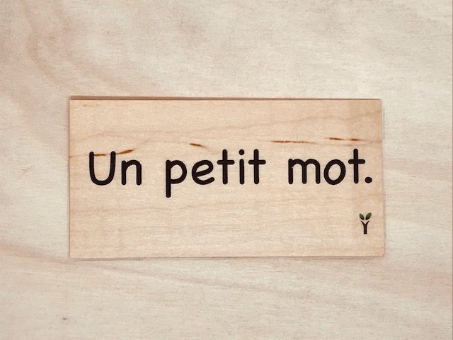hylarion-cartes-un-petit-mot-carte-en-bois-10x5-cm image 1