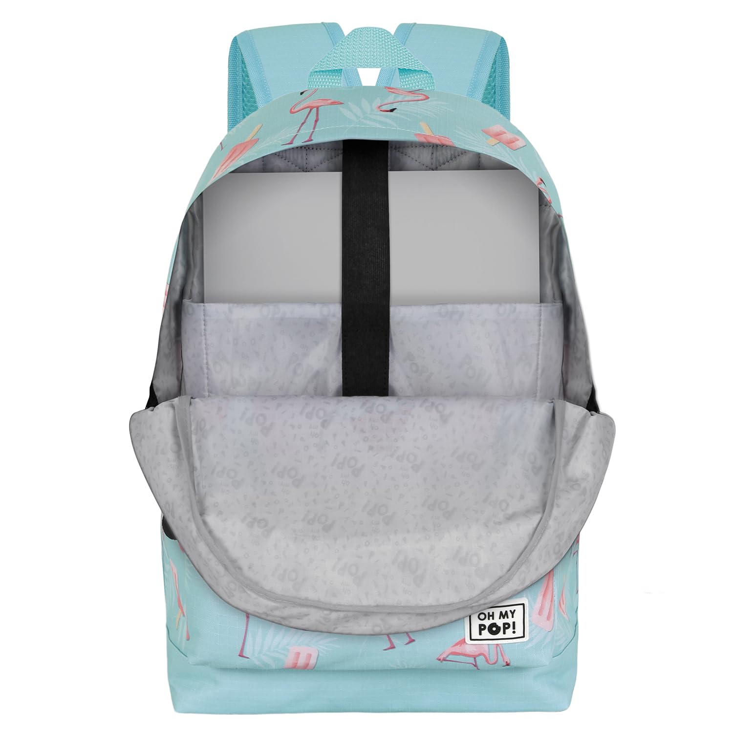 oh-my-pop-ice-flamingo-fan-2-2-sac-dos-turquoise-24-l image 4