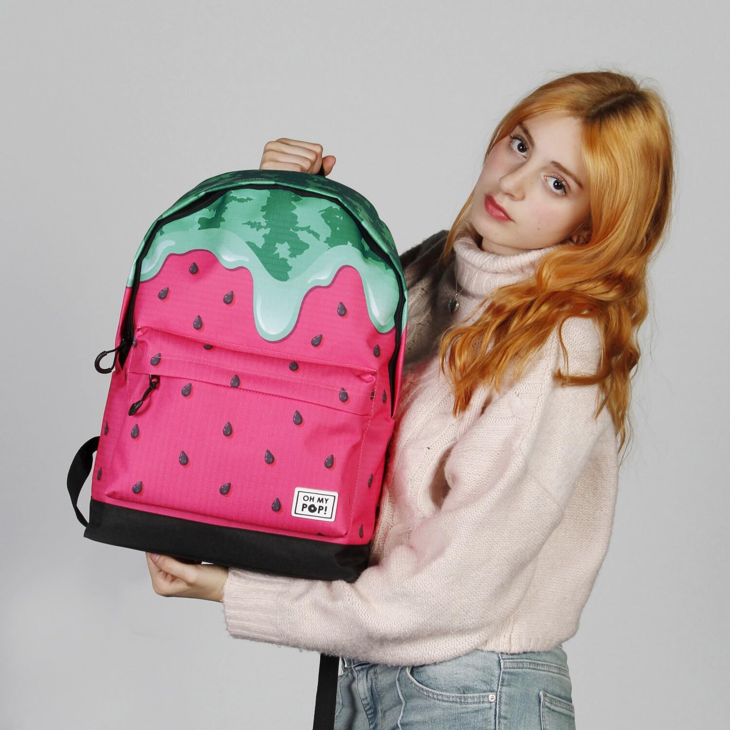 oh-my-pop-melty-melon-sac-dos-vert-24-l-hydrofuge image 8