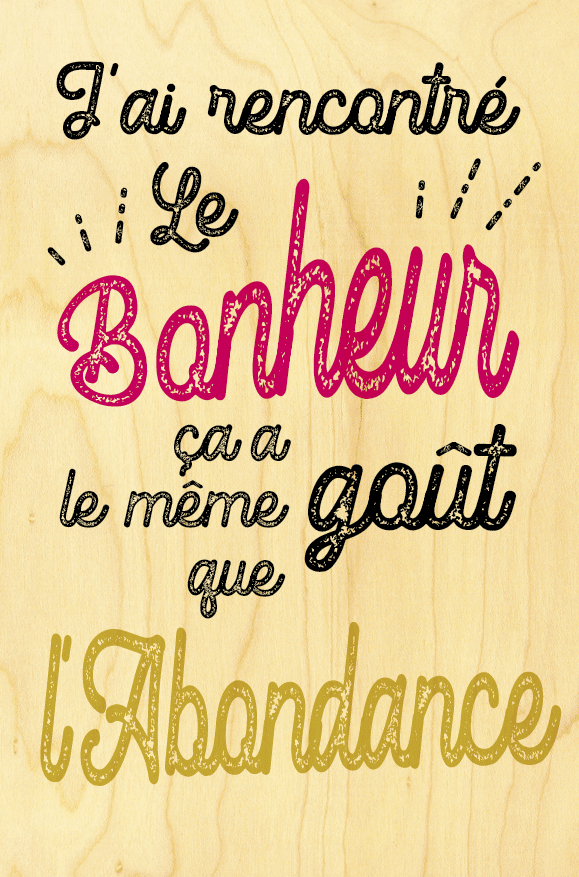 hironwoods-bonheur-abondance-carte-postale-bois-100x150mm-message image 1