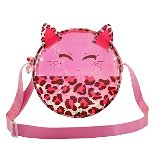 oh-my-pop-bags-feline-sac-bandouli-re-rond-rose image 5