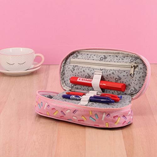 oh-my-pop-sprinkles-trousse-crayons-rose-10x21-cm image 8