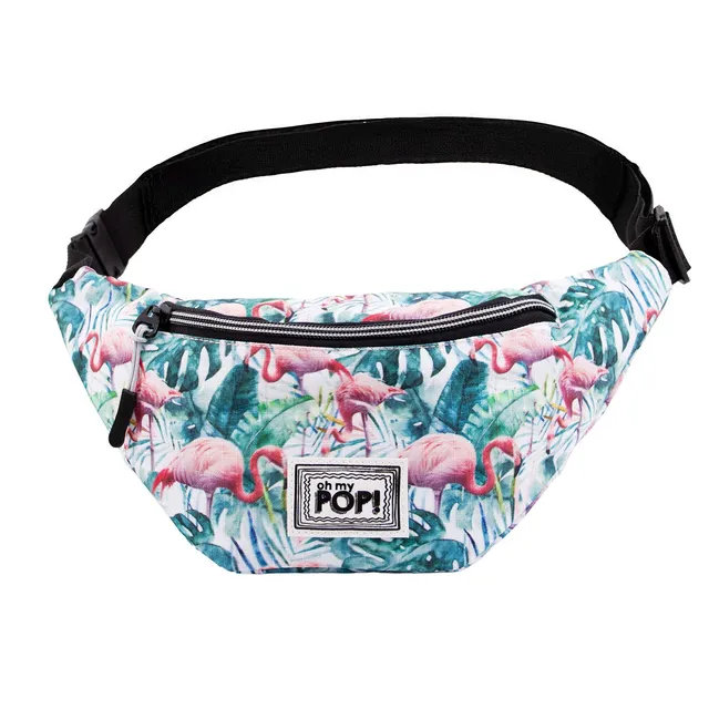 oh-my-pop-flamenco-tropical-sac-banane-multicolore image 1