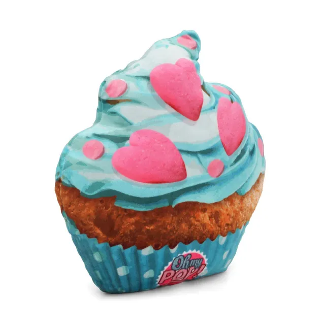 oh-my-pop-cupcake-ii-coussin-d-coratif-bleu-35-cm image 1