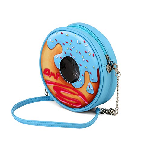 oh-my-pop-donut-sac-bandouli-re-rond-bleu image 6
