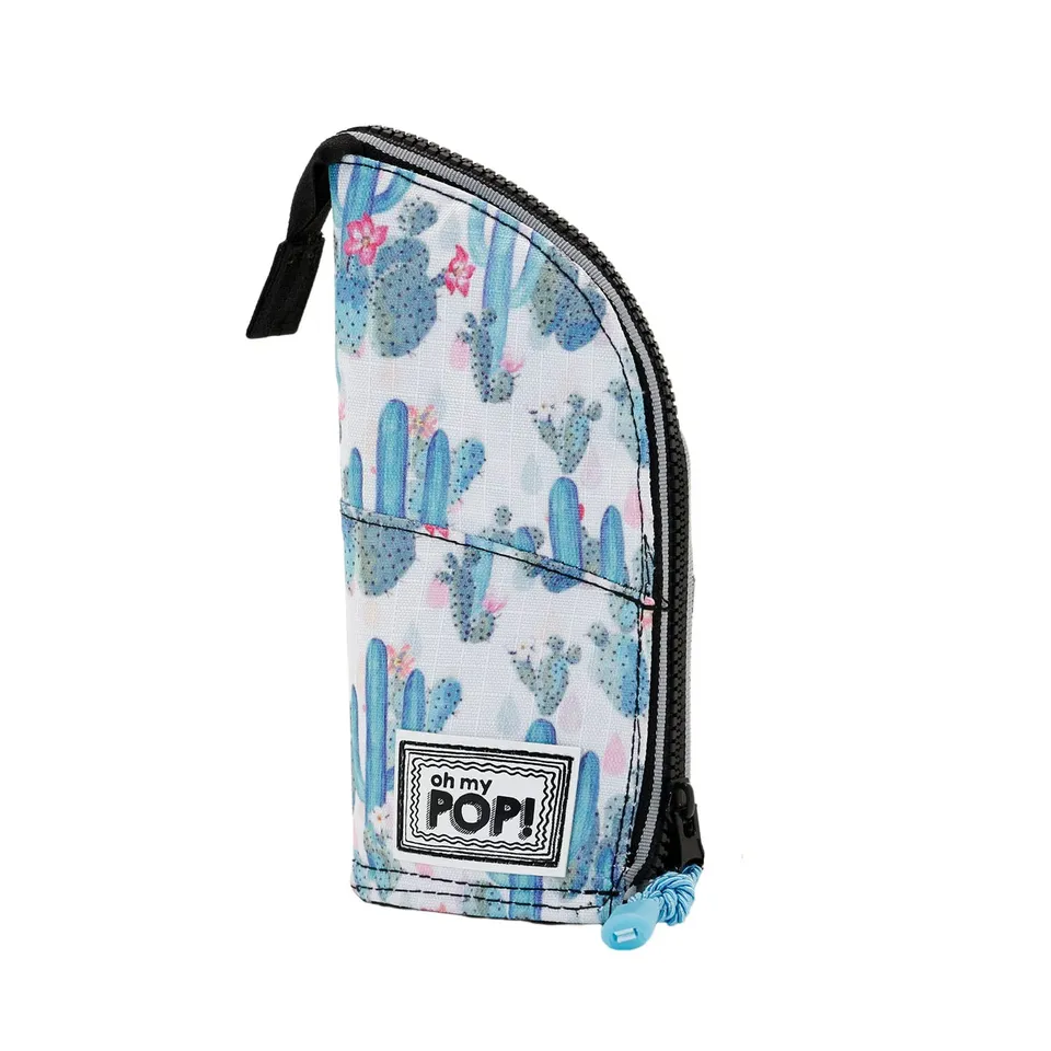 oh-my-pop-cactus-trousse-verticale-verte-porte-crayons image 1