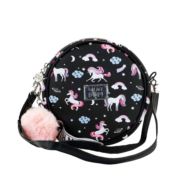 oh-my-pop-rond-sac-bandouli-re-enfant-cha-ne-110-cm image 1