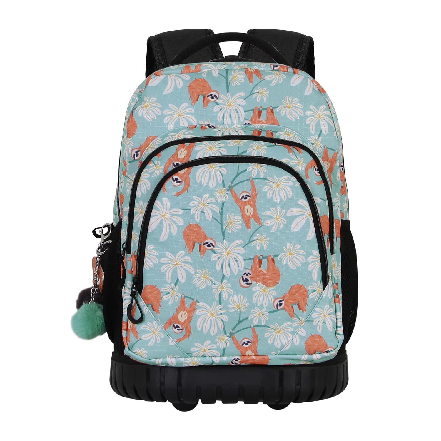 oh-my-pop-lazy-gts-fan-sac-dos-roulettes-turquoise image 2