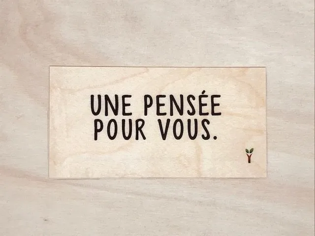 hylarion-cartes-carte-en-bois-une-pens-e-pour-vous-bois-massif image 1