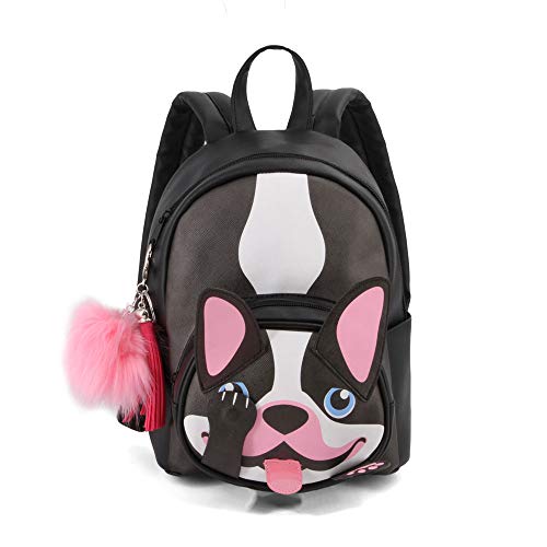 oh-my-pop-bulldog-shy-sac-dos-28-cm-noir-8-l image 5