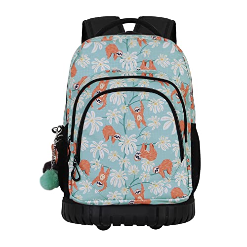 oh-my-pop-lazy-gts-fan-sac-dos-roulettes-turquoise image 6