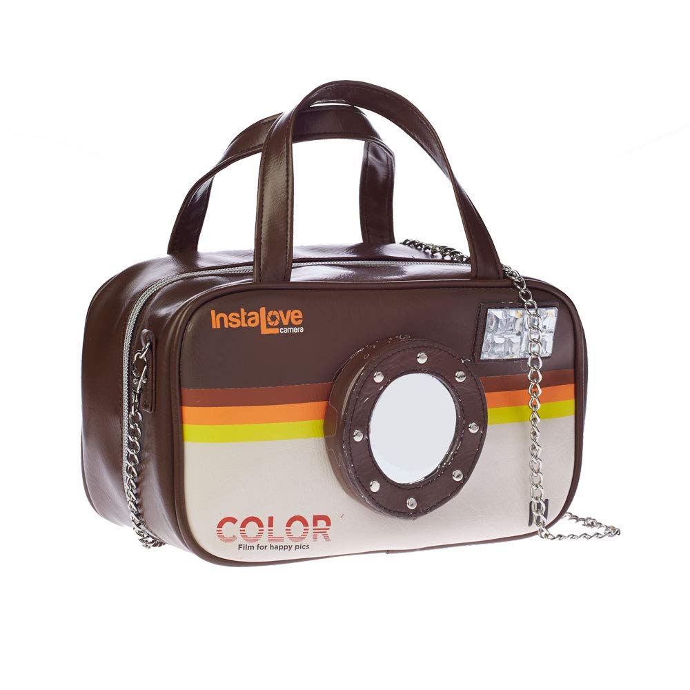 oh-my-pop-insta-love-sac-bandouli-re-brun-24-cm image 1