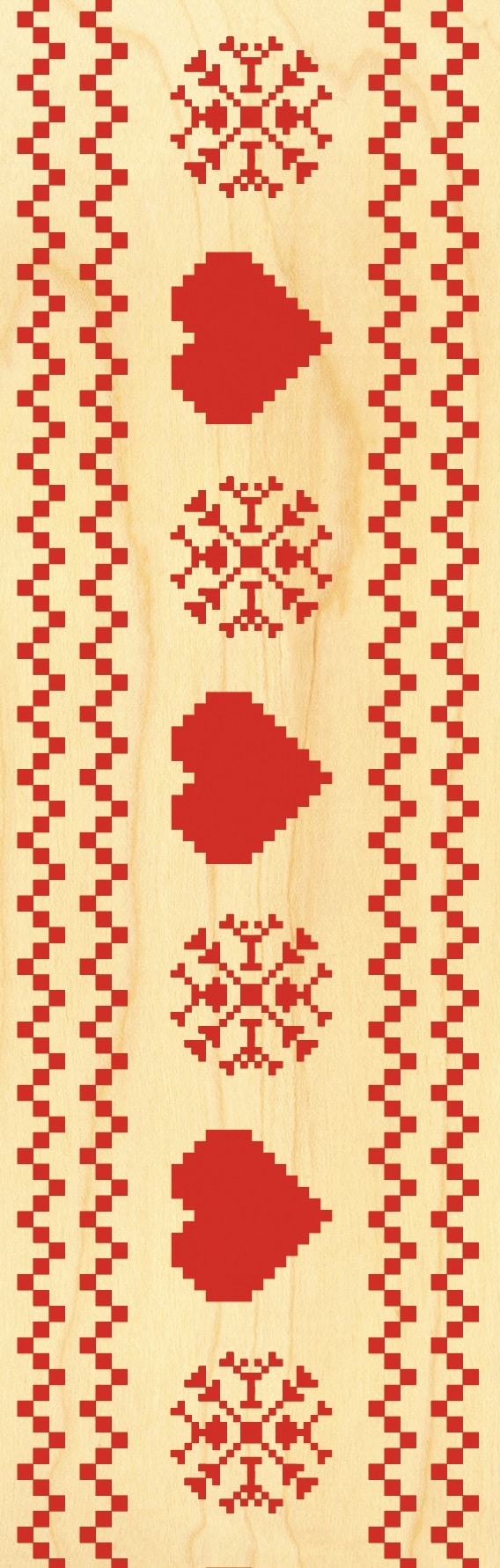 hironwoods-marque-pages-broderie-c-ur-marque-page-bois image 1