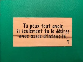 hylarion-cartes-tu-peux-tout-avoir-carte-en-bois-10x5-cm image 1