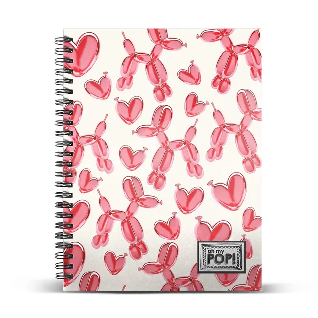 oh-my-pop-globoniche-cahier-ray-a5-spirale-120-feuilles image 1