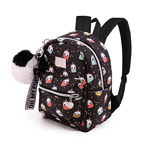 oh-my-pop-pandicorn-sac-dos-petit-noir-poches image 4