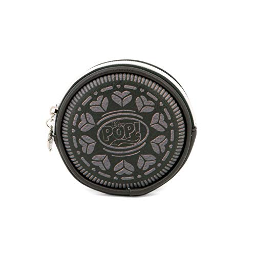 oh-my-pop-black-cookie-porte-monnaie-rond-brun image 5