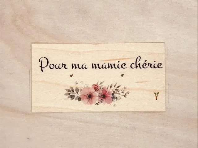 hylarion-cartes-mamie-ch-rie-carte-bois-10x5-cm image 1