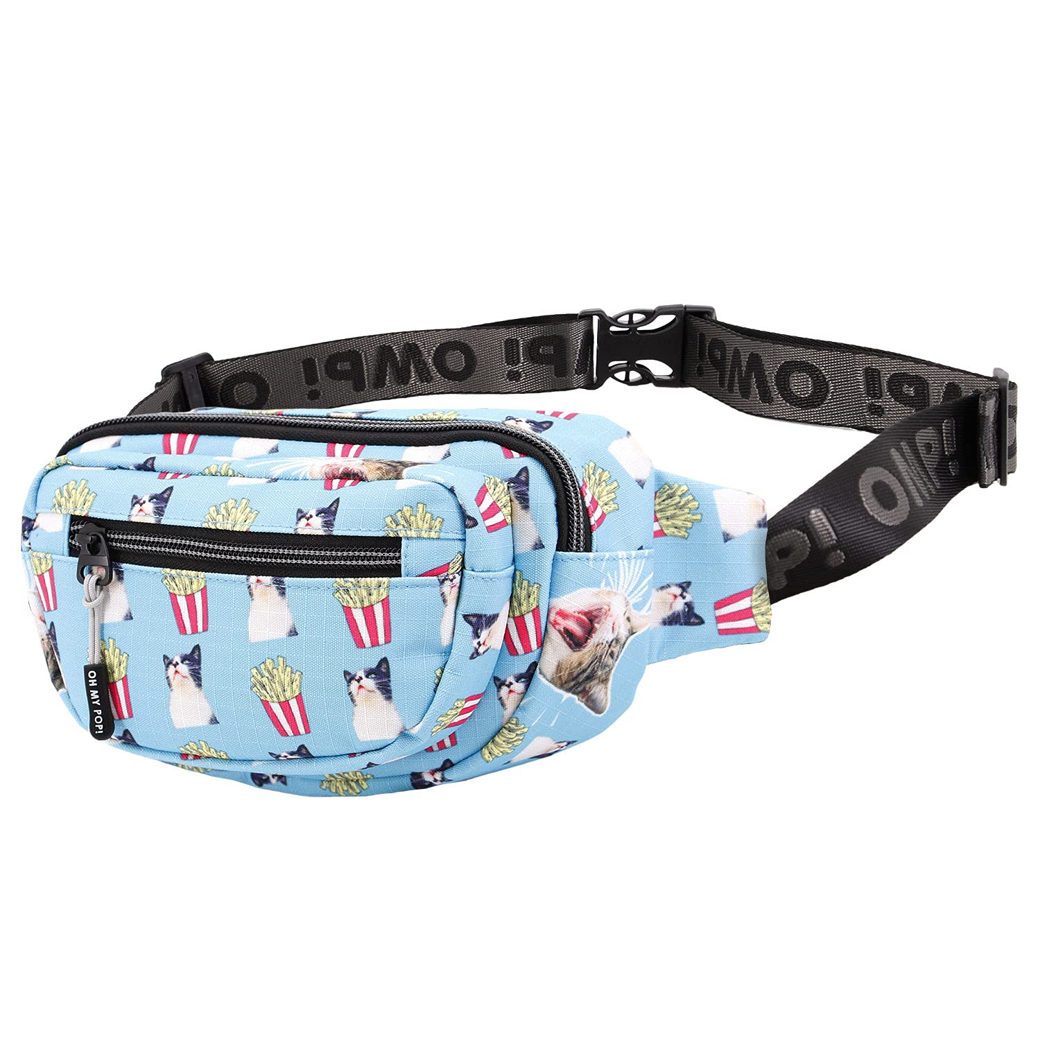 oh-my-pop-angry-cat-glaze-sac-banane-turquoise image 4