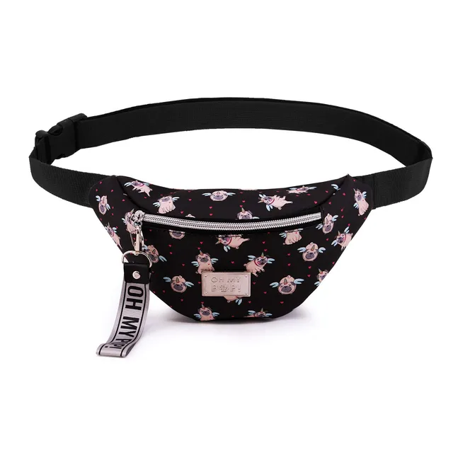 oh-my-pop-pug-sac-banane-brownie-noir image 1