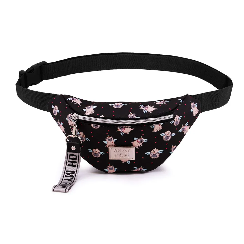 oh-my-pop-pug-sac-banane-brownie-noir image 1